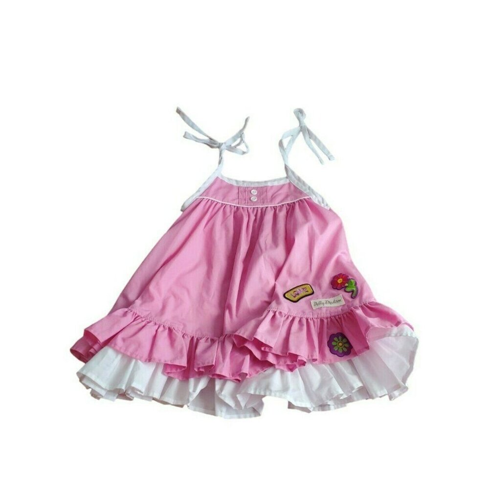 Nelly Madison Patches Dress With Bloomers Size 4